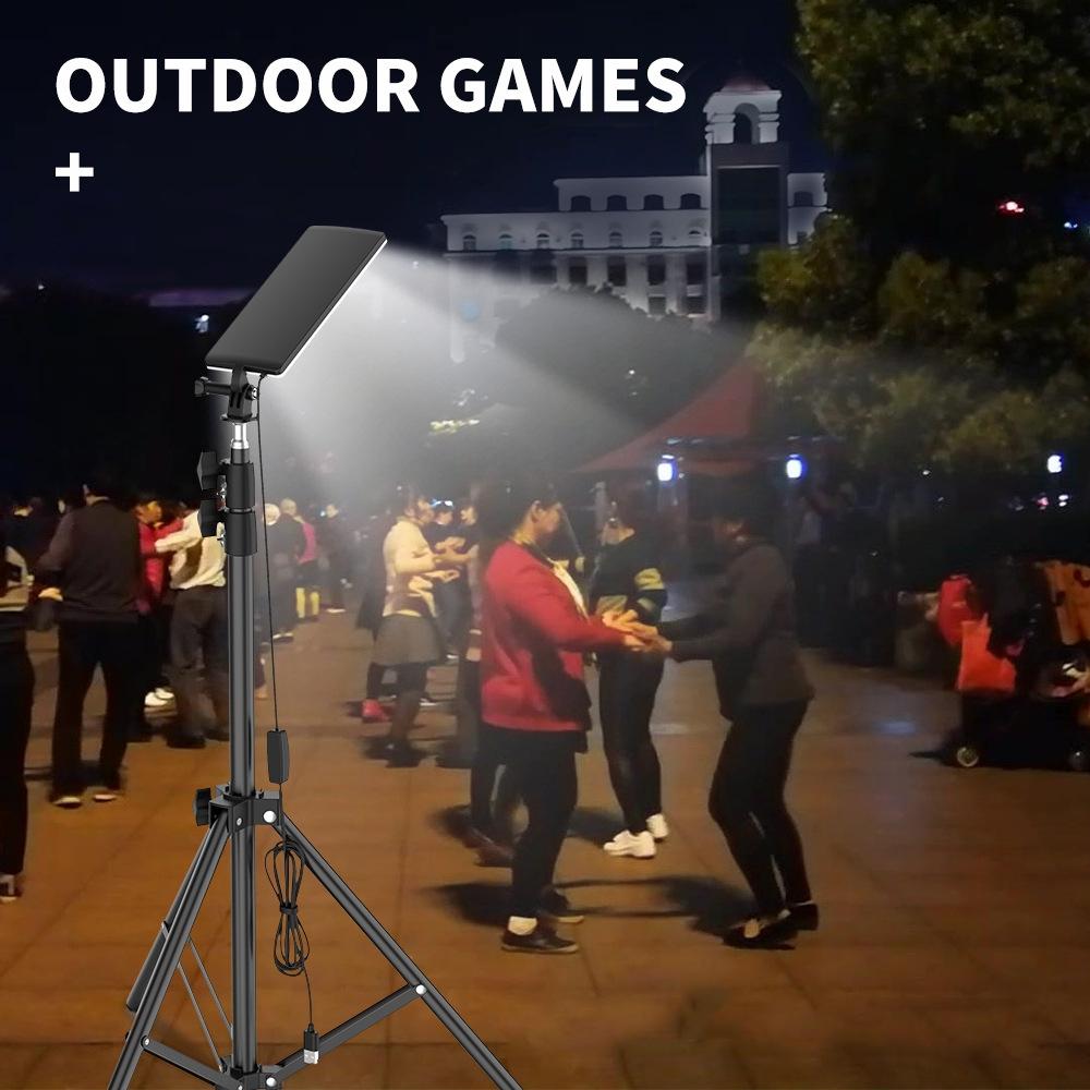 Portable Camping Light With Adjustable Tripod Stand USB Powered LED Work Lamp 1