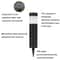 SolarGlow IP65 Solar LED Lawn Light Waterproof Outdoor Garden Pathway Lamp 4