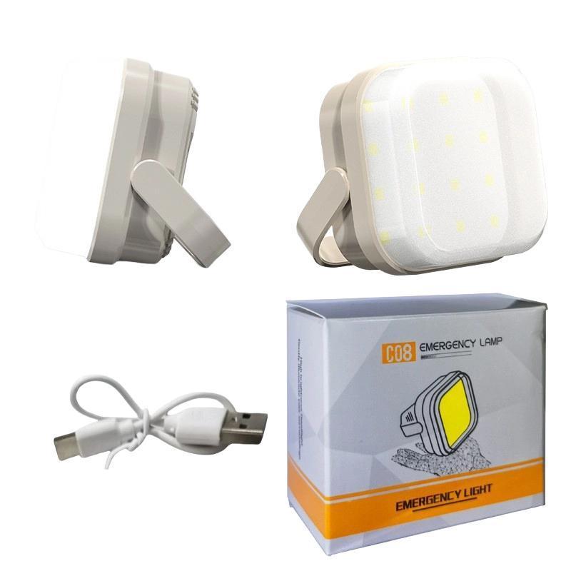 3 Level LED Camping Lantern Portable Tent Light With Type C Rechargeable Hook 3