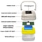 3 Level LED Camping Lantern Portable Tent Light With Type C Rechargeable Hook 4