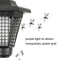 Solar Mosquito Killer Garden Light Waterproof Outdoor UV Bug Zapper Lamp 3