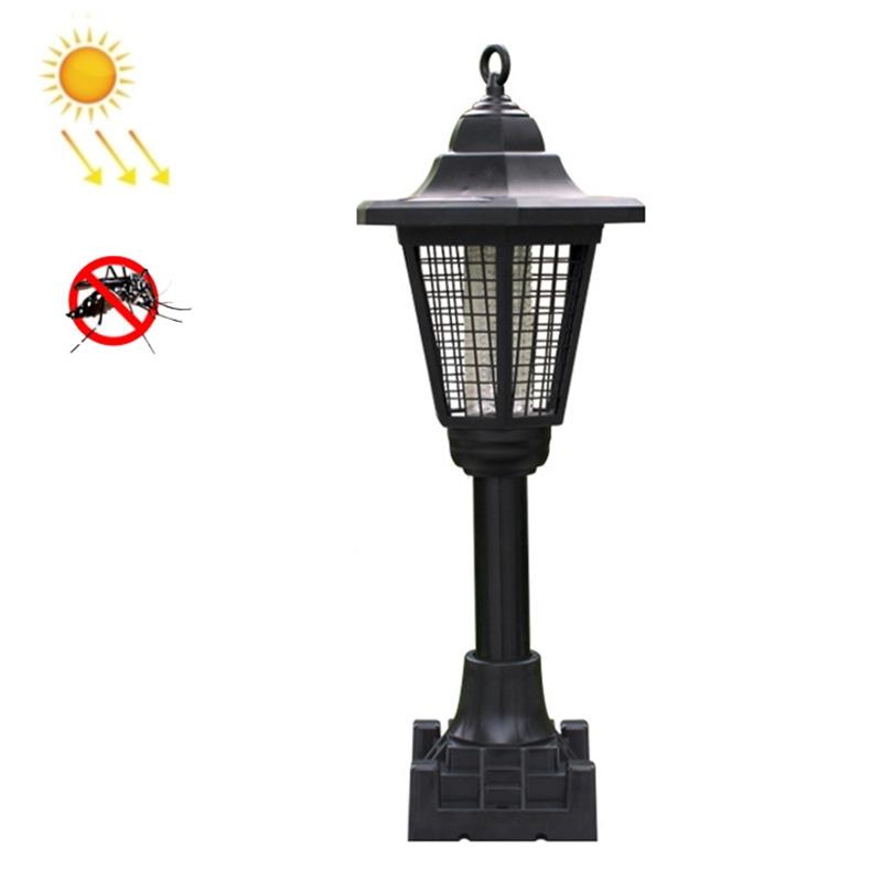 Solar Mosquito Killer Garden Light Waterproof Outdoor UV Bug Zapper Lamp 2