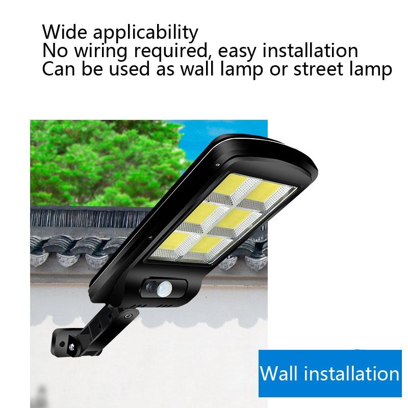 30W Solar Motion Sensor Street Light With Remote Control IP65 Waterproof Outdoor Lamp 4