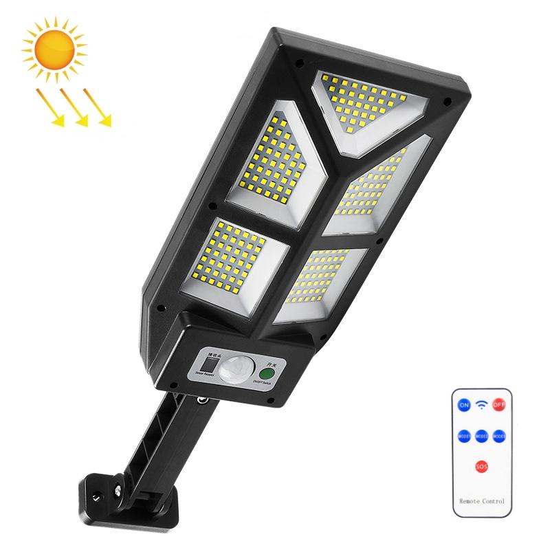 Solar Motion Sensor Wall Light With 196 LED Waterproof Outdoor Security Lamp 0