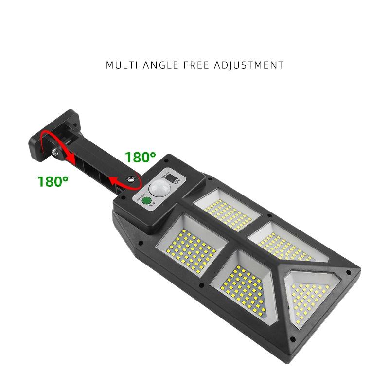 Solar Motion Sensor Wall Light With 196 LED Waterproof Outdoor Security Lamp 1