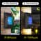 SolarGlow IP65 Waterproof Outdoor Wall Light With 6 LED Garden Step Lighting 2