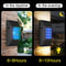 SolarGlow IP65 Waterproof Outdoor Wall Light With 6 LED Garden Step Lighting 2