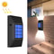 SolarGlow IP65 Waterproof Outdoor Wall Light With 6 LED Garden Step Lighting 8