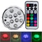 RGB Waterproof LED Submersible Light With Remote Control For Pools Vases Party Decor 0