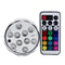RGB Waterproof LED Submersible Light With Remote Control For Pools Vases Party Decor 6