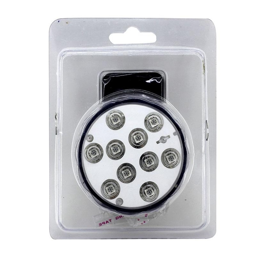 RGB Waterproof LED Submersible Light With Remote Control For Pools Vases Party Decor 3