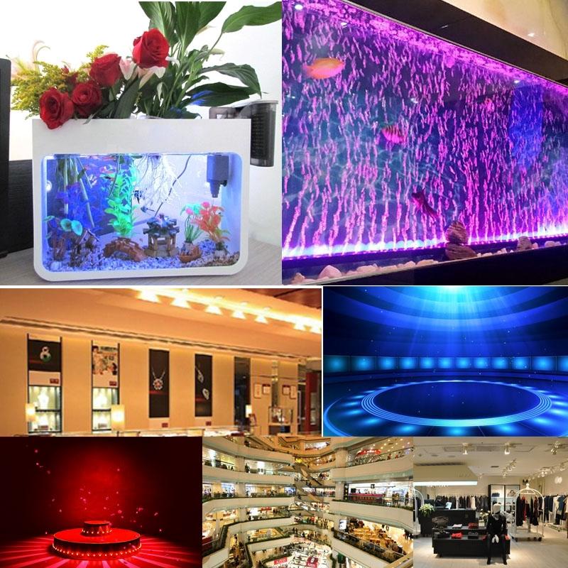 RGB Waterproof LED Submersible Light With Remote Control For Pools Vases Party Decor 5