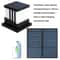 Solar Waterproof Pillar Light with Auto Dusk Sensor for Garden & Courtyard Decor