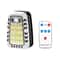 Solar Motion Sensor Street Light With Remote Control For Garden Garage Outdoor Security 0