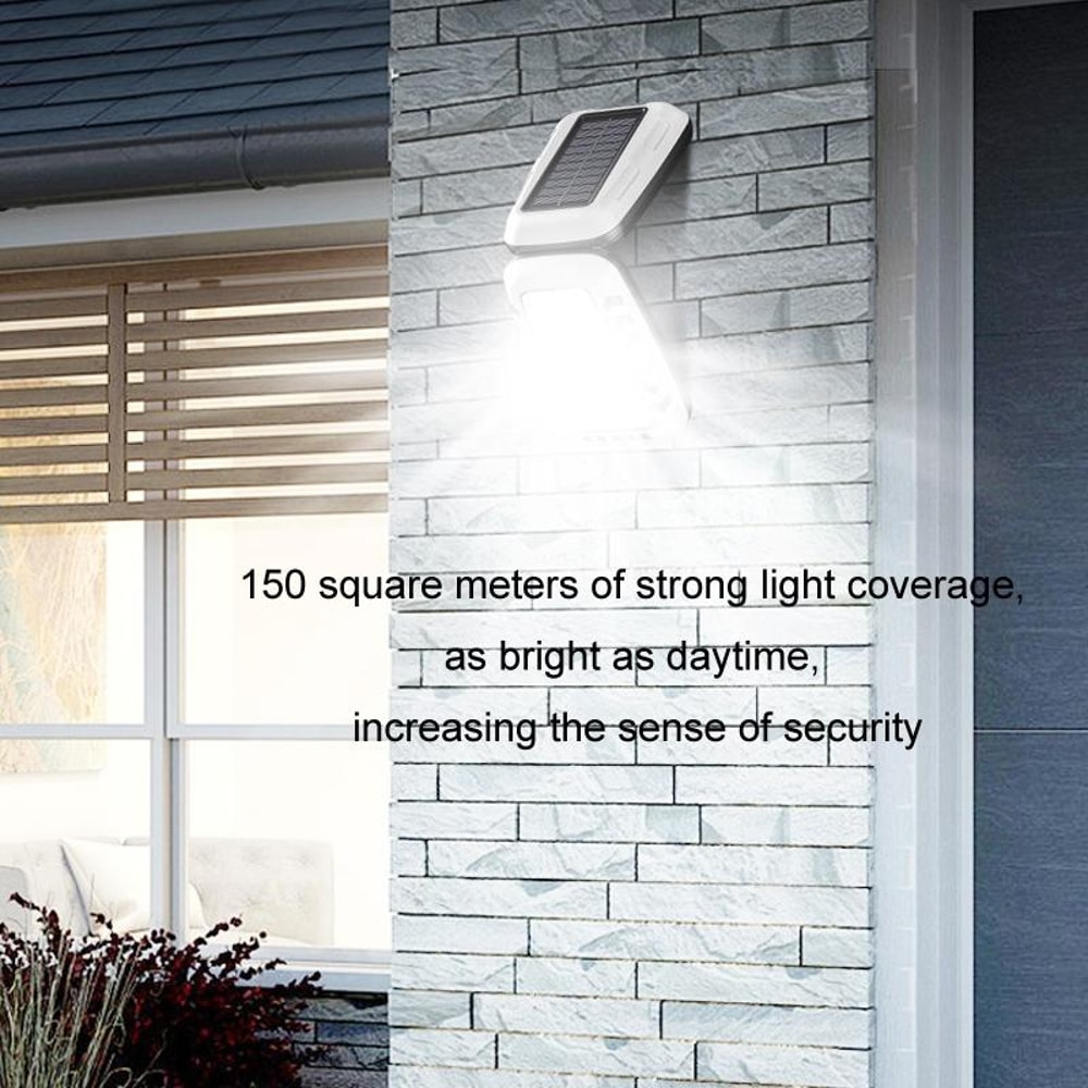 Solar Motion Sensor Street Light With Remote Control For Garden Garage Outdoor Security 2