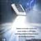 Solar Motion Sensor Street Light With Remote Control For Garden Garage Outdoor Security 5
