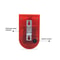 Solar Motion Sensor Alarm Light With 110dB Siren IP65 Waterproof Security Protection 3