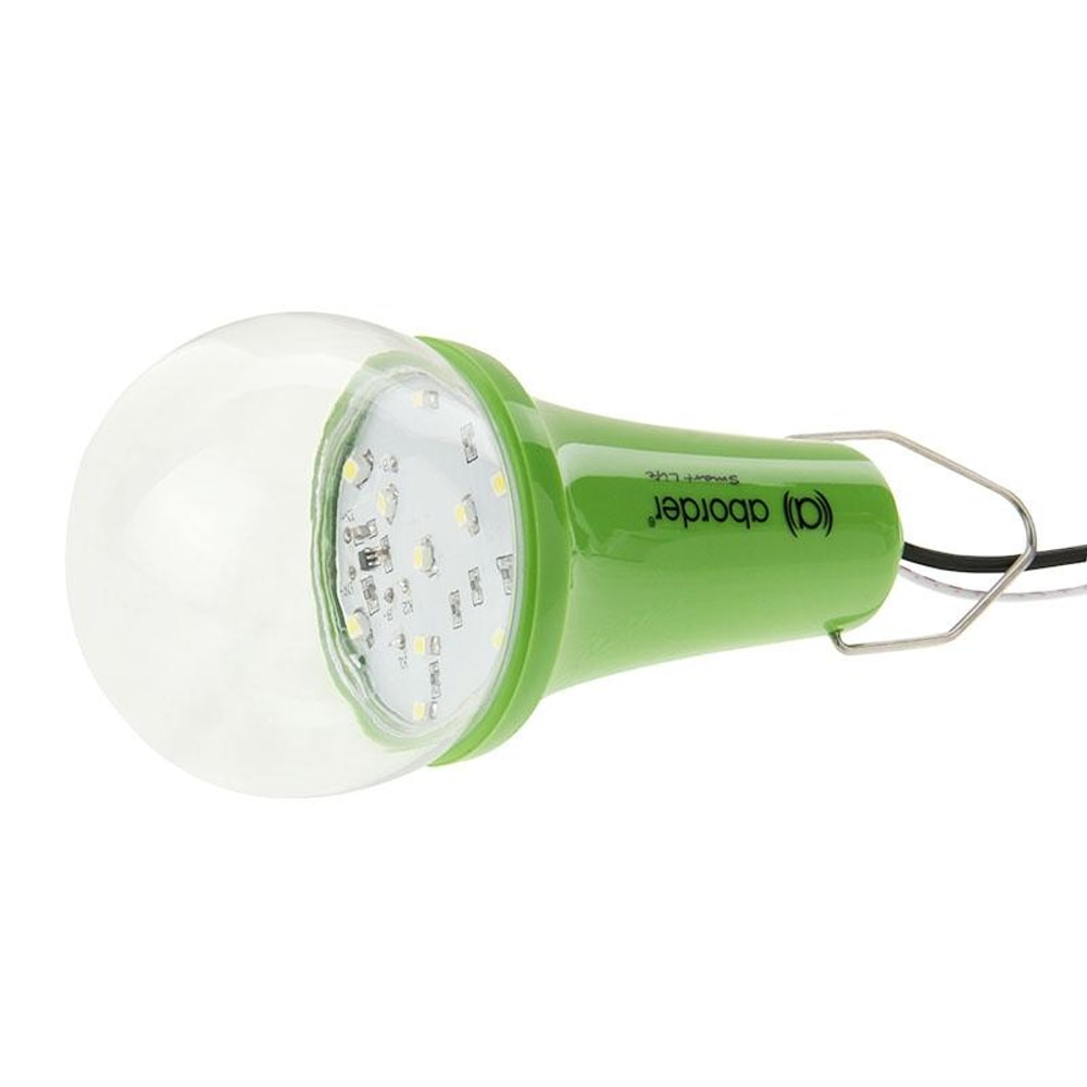 Solar Powered LED Camping Light Bulb With Rechargeable Battery Hanging Hook 8