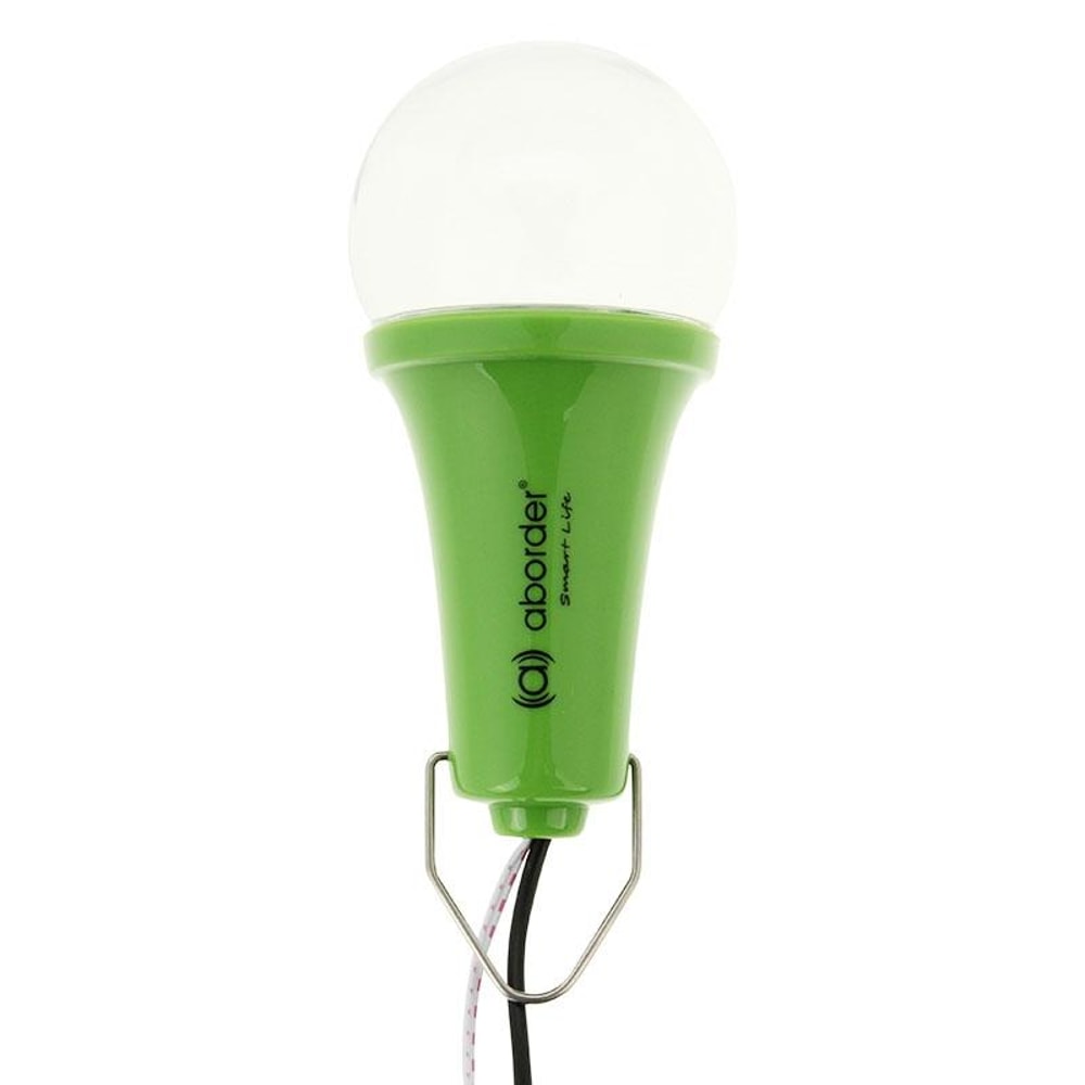 Solar Powered LED Camping Light Bulb With Rechargeable Battery Hanging Hook 2