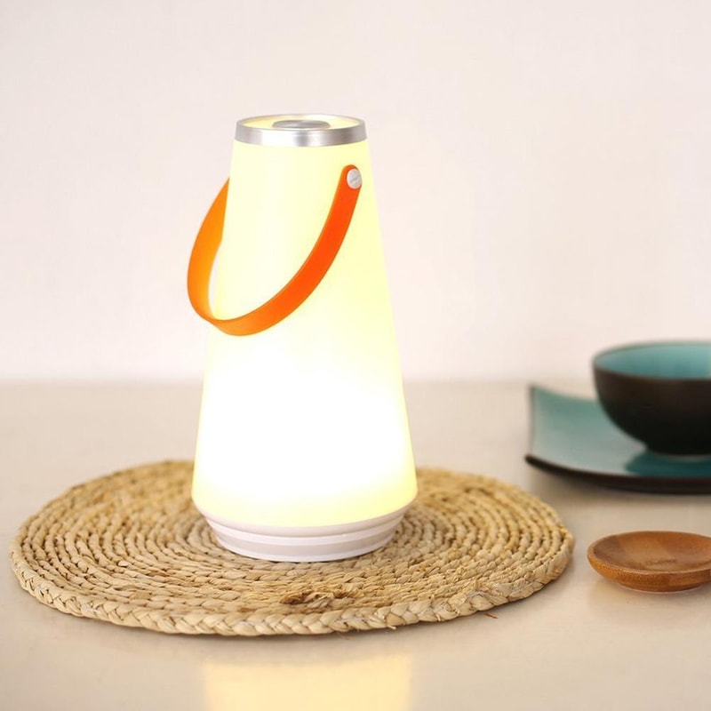 Rechargeable LED Camping Lantern Table Lamp With Touch Control Portable Handle 3
