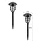 Solar LED Striped Lawn Lights Waterproof Garden Pathway Stakes 5