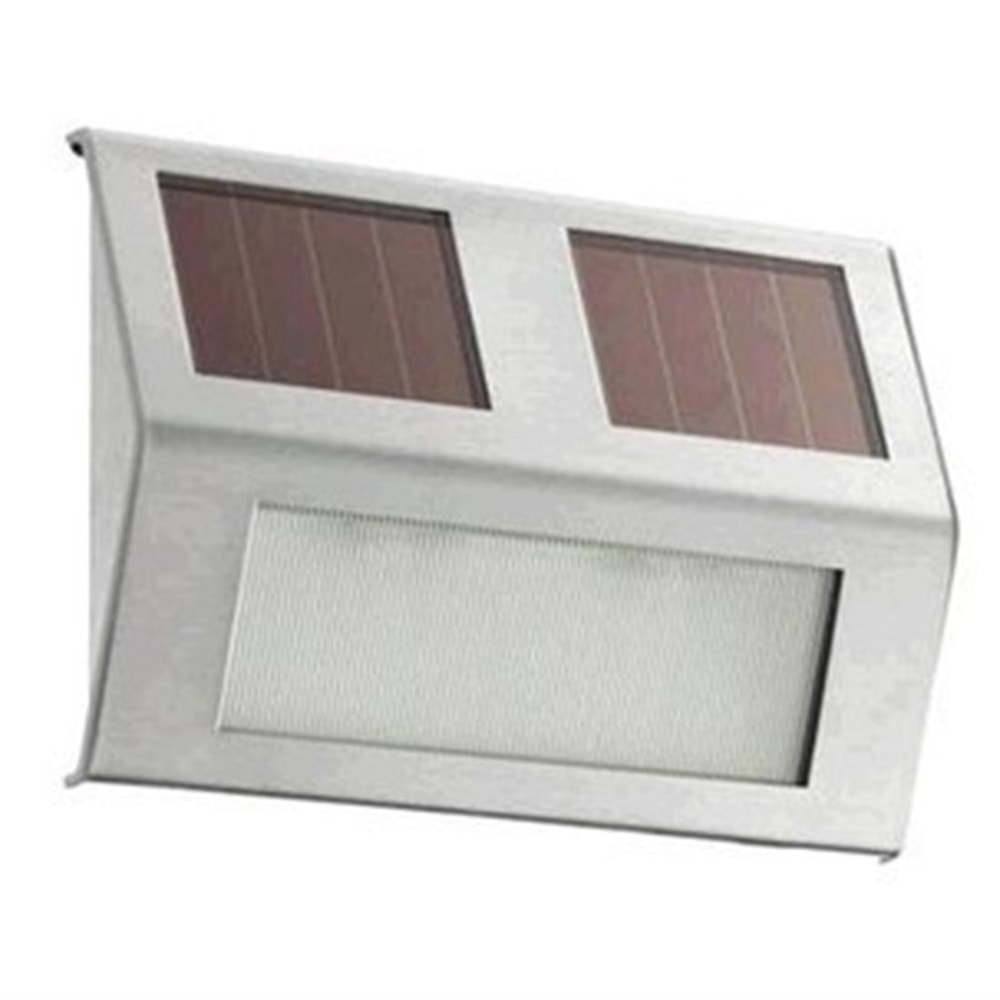 Solar LED Step Wall Light Waterproof Outdoor Stair Garden Security Lamp 9