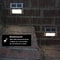 Solar LED Step Wall Light Waterproof Outdoor Stair Garden Security Lamp 8