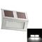 Solar LED Step Wall Light Waterproof Outdoor Stair Garden Security Lamp 2