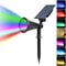 4 LED Solar Spotlight Waterproof Outdoor Wall Landscape Security Light 6
