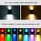 Solar Wall Lights Up And Down Outdoor Garden Fence Lamps 4