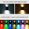 Solar Wall Lights Up And Down Outdoor Garden Fence Lamps 4