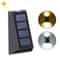 Solar Wall Lights Up And Down Outdoor Garden Fence Lamps 3