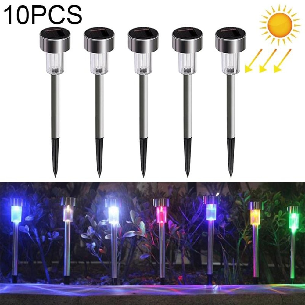 SolarGlow IP65 Waterproof LED Garden Path Lights 6