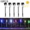SolarGlow IP65 Waterproof LED Garden Path Lights 6