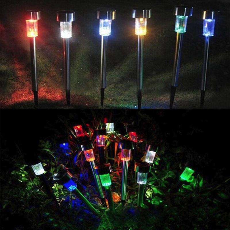 SolarGlow IP65 Waterproof LED Garden Path Lights 2
