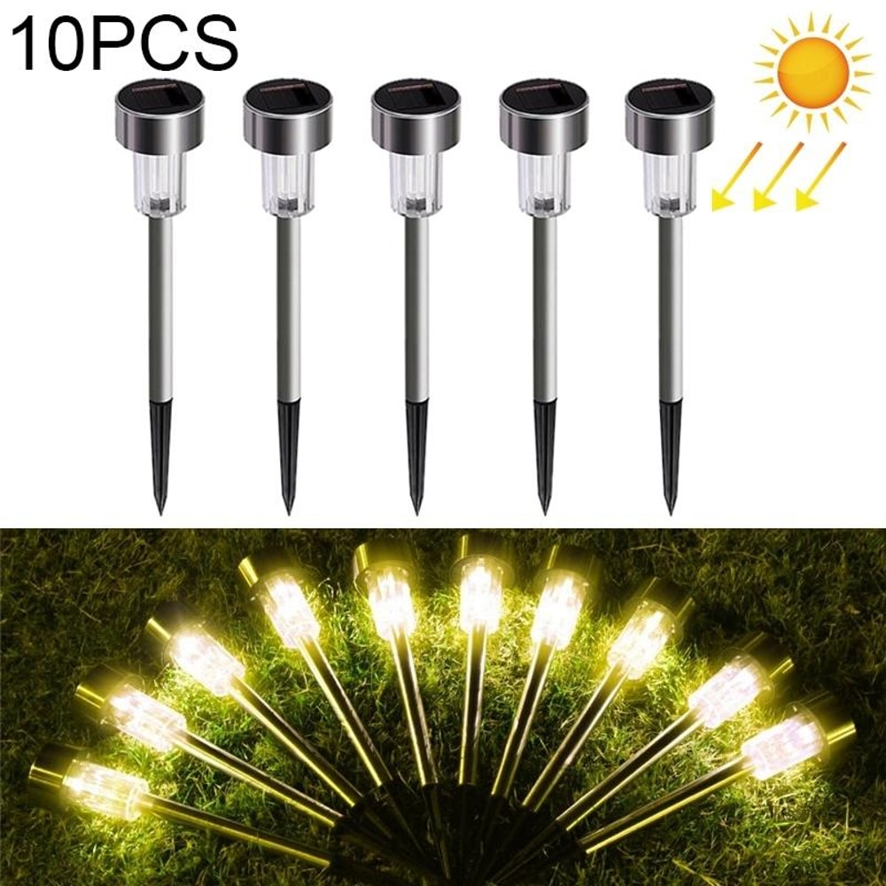 SolarGlow IP65 Waterproof LED Garden Path Lights