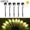 SolarGlow IP65 Waterproof LED Garden Path Lights
