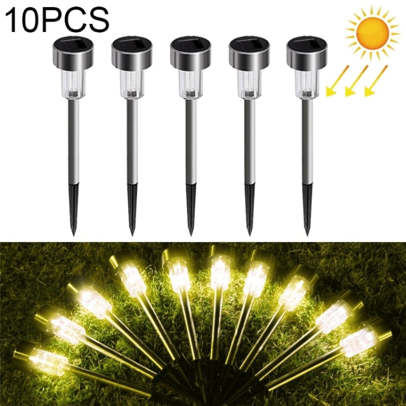 SolarGlow IP65 Waterproof LED Garden Path Lights 14