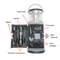 Camping Lantern with 15 in 1 Emergency Tool Kit & LED Safety Light