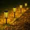SolarGlow Hexagonal LED Garden Path Light Waterproof Outdoor Lawn Lamp 9