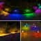 SolarGlow Hexagonal LED Garden Path Light Waterproof Outdoor Lawn Lamp 8