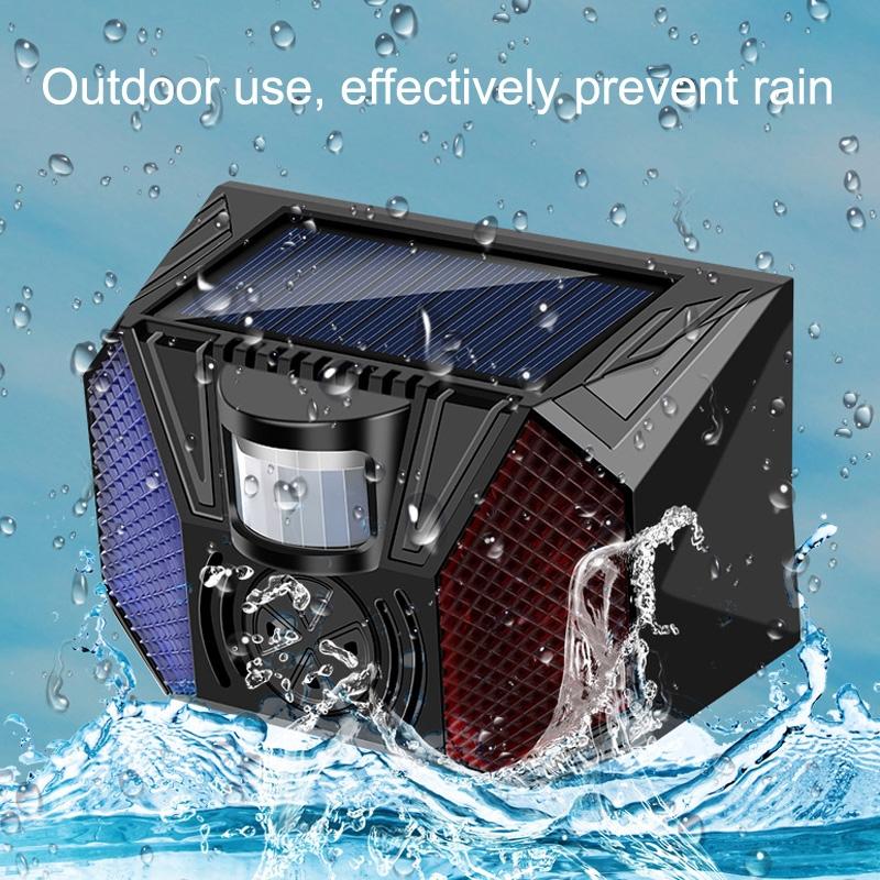 Solar Motion Sensor Alarm for Orchard, Farm & Fish Pond Security