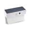 25W 50 LEDs Solar Landscape Light Outdoor Courtyard Light Control Radar Sensing Wall LampWhite 10