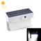 25W 50 LEDs Solar Landscape Light Outdoor Courtyard Light Control Radar Sensing Wall LampWhite 8