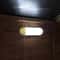 Solar Shed Light With Dual LED Lamps Pull Cord Waterproof Outdoor Wall Light 1