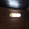 Solar Shed Light With Dual LED Lamps Pull Cord Waterproof Outdoor Wall Light 1