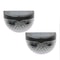 Solar Wall Lights Outdoor 2 Pack Waterproof LED Solar Fence Lights For Garden Patio 7