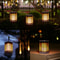 Solar Flame Garden Lantern Waterproof LED Landscape Light For Patio Pathway Decor 5