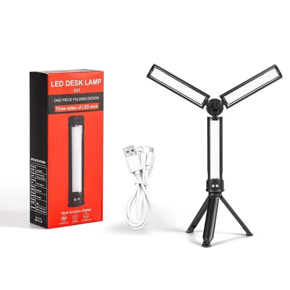 D37 LED Work Light Foldable Rechargeable Magnetic Auto Repair Lamp 2