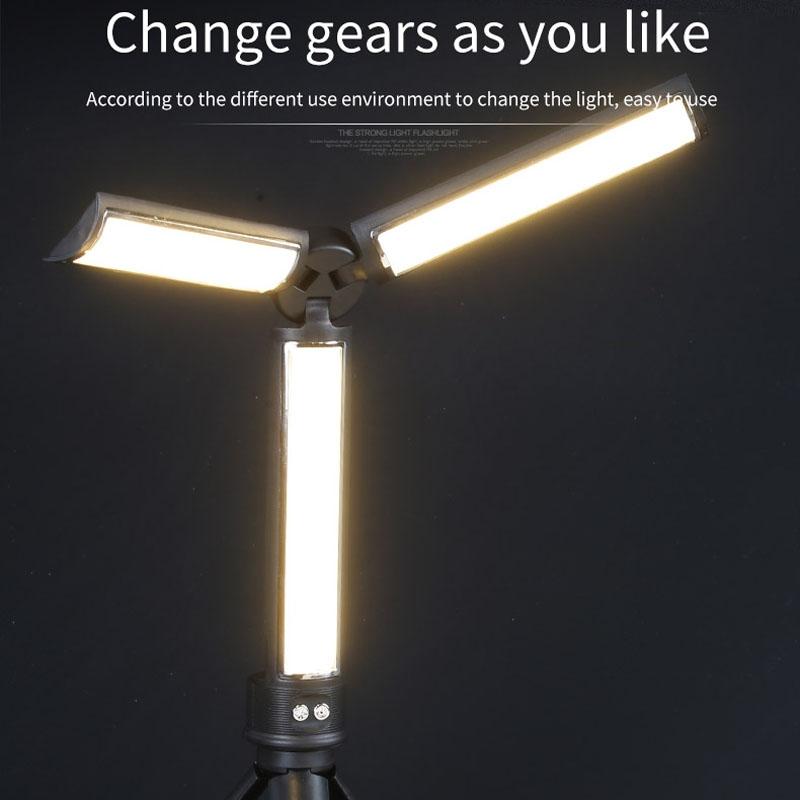 D37 LED Work Light Foldable Rechargeable Magnetic Auto Repair Lamp 3